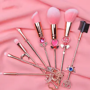 New style with wholesale price 8 pcs professional cosmetic brush set make up brush