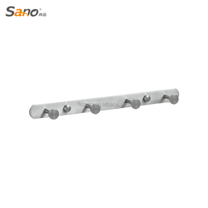 Gancho para abrigos para telas, ganchos con función de almacenamiento Perchero montado en la pared Gancho único, gancho de metal - Product Image 3