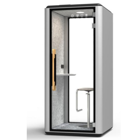 Modern Business Meeting Booth Cabin Working