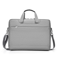 Sac à ordinateur portable Oxford imperméable, mallette d'affaires, sacoche souple durable, bandoulière unisexe, 15-16 pouces, mallette d'affaires fine