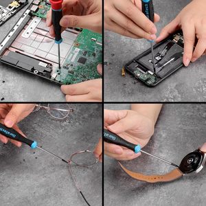 Juego de Mini Destornilladores Mecánicos con Mango de Plástico, Kit de Reparación de Tornillos para Relojes, Laptops y Teléfonos Móviles, Herramientas de Reparación Manual - Product Image 4