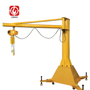 कम कीमत 3 टी मिनी घूर्णन जीब क्रेन स्लीविंग निर्माण जिब क्रेन - Product Image 1