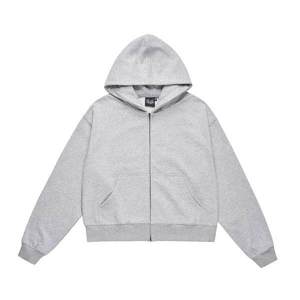 H5526 Fabricant de vêtements, vente en gros, sweats à capuche personnalisés en coton 100% 350 g/m², sweats à capuche pour hommes avec fermeture éclair - Product Image 5
