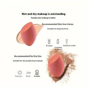Esponja de Maquillaje Cosmética de <span class=keywords><strong>Terciopelo</strong></span>, Forma de Huevo, Súper Suave, 40x30mm, para Base de Maquillaje, Marca Privada, Superventas 2024 - Product Image 5