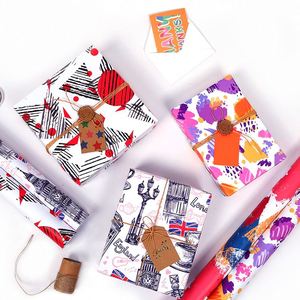 Wholesale 80g Birthday Abstract Art <b>Paper</b> Tissue 43*300cm Gift Luxury Custom Packaging <b>Wrapping</b> <b>Paper</b> <b>Roll</b> - Product Image 3