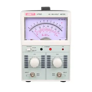 UT622 Dual Channel AC Digital Voltmeter / Millivolt Meter AC Millivoltmeter UT-622