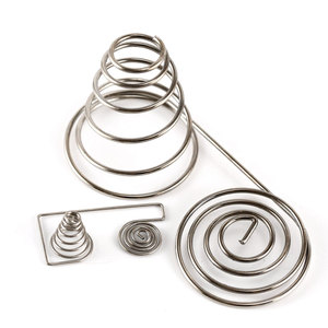 Pegas Putar baja tahan karat kustom pegas baterai spiral pegas pcb dipasang pegas kontak - Product Image 5