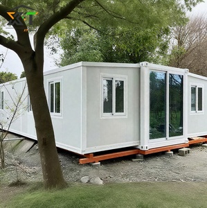 Maison portable habitable 2 3 chambres à coucher Casa Maisons préfabriquées en conteneur extensible Maison pliante Mobile Tiny Home Office - Product Image 4