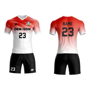 Set Jersey Sepak Bola Unisex Custom, Seragam Sepak Bola Bernapas dengan Cetak Sublimasi untuk Pria dan Wanita - Product Image 4