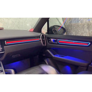 Kit de Actualización de Iluminación Ambiental Colorida Symphony para Porsche Cayenne 2018 a 2023, Sistema de Luces LED Interiores - Product Image 6