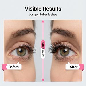 เซรั่มบำรุงขนตาโปรตีนชีวภาพ ขายดี ปราศจากน้ำมัน ออร์แกนิค สำหรับคนทานมังสวิรัติ ช่วยให้ขนตายาวขึ้น ชุ่มชื้น ภายใน 7-14 วัน - Product Image 4