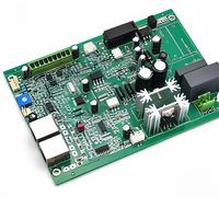 Carte de commande de moteur industriel OEM, carte de circuit imprimé multi-canaux avec dissipateurs de chaleur et borniers pour équipements d'automatisation