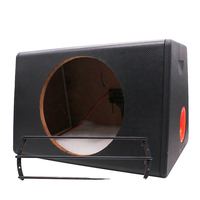 Haut-parleur de voiture passif, boîte vide MDF 12 pouces, boîte de caisson de basses Audio de voiture vide