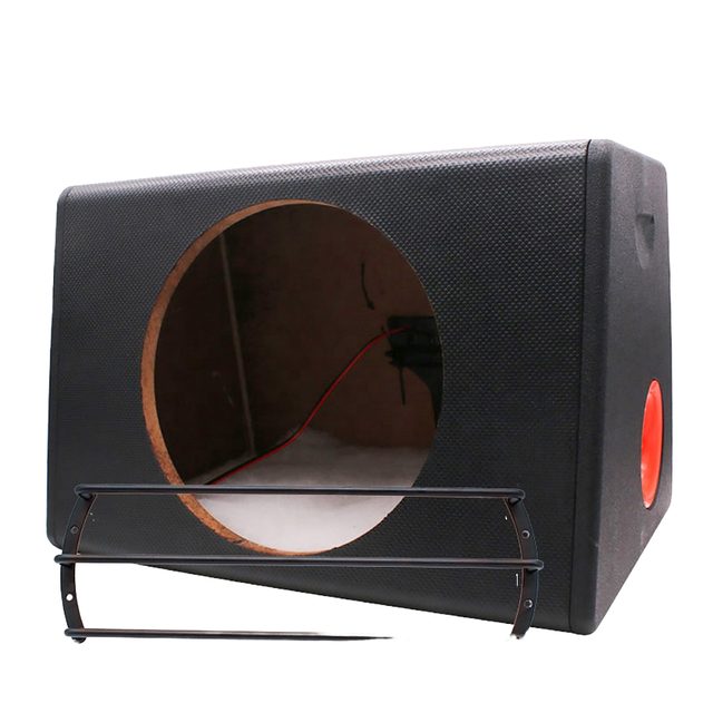 Wholesale Passive Car Subwoofer Speaker Empty Box MDF 12 Inch Empty Car Audio Subwoofer Box