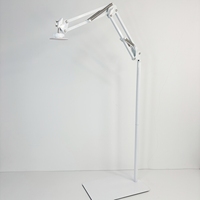 Nouvelle Lampe UV pour Ongles sur Pied, Support de Lampe à Ongles sur Pied, Bras Flexible, Rechargeable, Portable, Matériau PVC, pour Salon de Beauté des Ongles