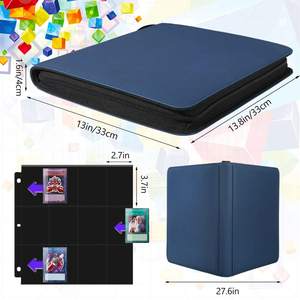 Reliure de cartes à collectionner en cuir PU 12 poches TCG Pokemoned pour le stockage - Product Image 4