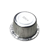 150ml mini Pudding Cups avec couvercle en plastique Muffin Cupcake Cuisson Tasse couvercle couvercle Jetable Rond Feuille Pizza Casseroles PET couvercle