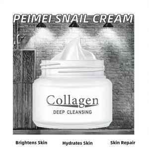 Crème hydratante au collagène <span class=keywords><strong>d</strong></span>'<span class=keywords><strong>escargot</strong></span> Lotion pour le <span class=keywords><strong>visage</strong></span> longue durée pour réparer les pores affinant la crème éclaircissante à <span class=keywords><strong>base</strong></span> de glycérine pour le <span class=keywords><strong>visage</strong></span> - Product Image 2