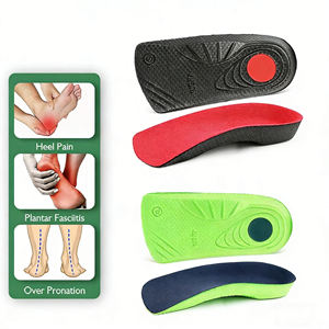 3 4 Heel Arch Support Removable Orthotic EVA Sports Shoe Insert Flatfoot Pain Relief Breathable Anti Slip Adjustable - Product Image 1