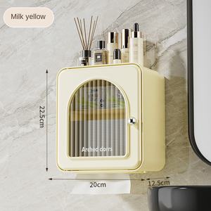 NBD6801 Porta Rotolo di Carta Igienica da Parete in Plastica per Bagno, Antispruzzo, Grande Capacità, Tipo a Cordoncino - Product Image 5