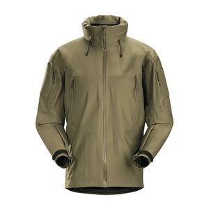 Chaqueta Impermeable de 3 Capas con Costuras Selladas, para Exteriores, con Capucha, Resistente al Viento, para Deporte, Senderismo, Trabajo, Uso Diario, Color Liso - Product Image 1
