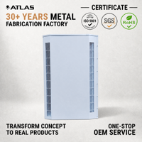 Fabrication sur mesure de boîtiers en tôle, couvercles en aluminium et acier inoxydable, boîtes électriques OEM, soudage, découpe laser, peinture en poudre