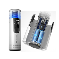 Gonfleur de pneus électrique portable sans fil Pompe à air numérique à double écran pour gonfler les pneus de voiture Compresseur d'air de voiture