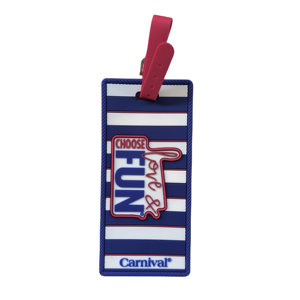 Customizable Cartoon PVC Suitcase Tag UV Printed Eco-Friendly Promotional Business Gift for Tradeshow Giveaways