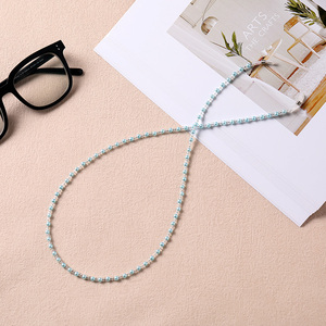 Chaîne de <span class=keywords><strong>lunettes</strong></span> rétro en imitation perle, minimaliste, antidérapante, <span class=keywords><strong>cordon</strong></span> pour <span class=keywords><strong>lunettes</strong></span> - Product Image 3