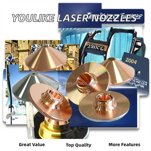 Boquillas de Corte por Láser de Fibra Estándar D28mm M11 H15 de Alta Calidad para Cabezales de Corte Precitec/Hans/WSX/Ospri - Product Image 2