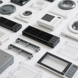 Carcasa de producto electrónico moldeado por inyección de plástico ABS personalizado de alta precisión, corte de piezas de plástico moldeado por inyección personalizado - Product Image 1