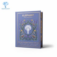 Boîte cadeau de luxe en forme de livre pour huile parfumée, fermeture magnétique, emballage personnalisé pour huile essentielle avec plateau intérieur découpé, couvercle et base