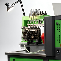 Banc d'essai de pompe 8PSB directement de l'usine chinoise, machine d'essai de pompe mécanique pour pompe en ligne