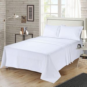 Hot Selling Wholesale Soft Brushed 2100 Thread Count <strong>Bamboo</strong> Fabric <strong>Sheet</strong> Set 4pcs Set - Product Image 2