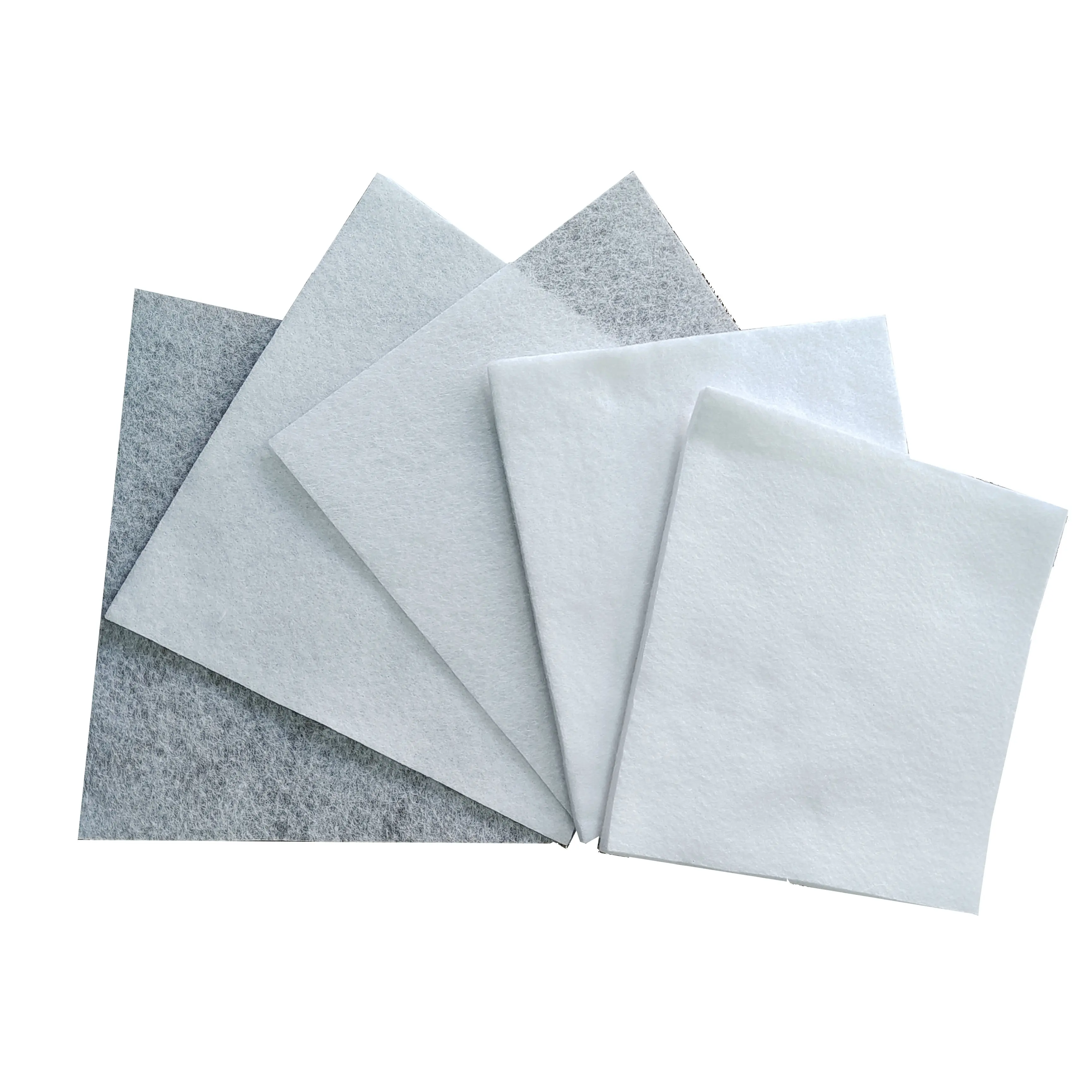 Prezzo all'ingrosso della fabbrica 100% cotone Ultra spesso cotone ad alto tasso di cotone assorbente ago bianco Non tessuto per uso igienico materiale