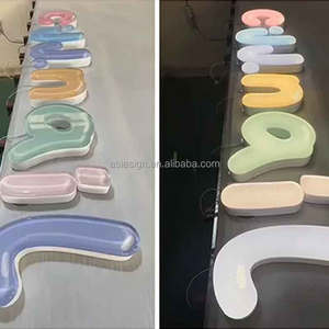Lettere in acrilico effetto gelatina con illuminazione, lettere luminose <span class=keywords><strong>tridimensionali</strong></span> personalizzate per insegne di negozi - Product Image 4