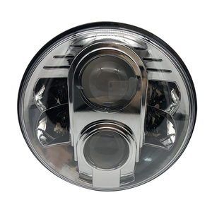 80W proyector LED <span class=keywords><strong>faro</strong></span> Punto de 7 pulgadas ronda faros LED DRL 7 "DRL LED <span class=keywords><strong>faro</strong></span> - Product Image 1