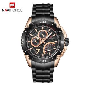 Reloj NAVIFORCE 9183, Reloj de Cuarzo Multifunción para Hombre, Resistente al Agua, de Acero Inoxidable - Product Image 5