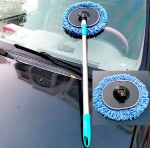 <span class=keywords><strong>Brosse</strong></span> de <span class=keywords><strong>lavage</strong></span> de voiture rotative spéciale pour camions de grande taille, à poils doux, long manche, dépoussiéreur auto-nettoyant Nano - Product Image 6