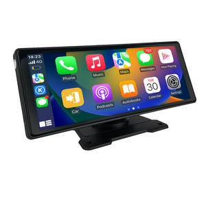 YOSOVLAMP HD 10,26 pulgadas pantalla inteligente portátil inalámbrico <span class=keywords><strong>CarPlay</strong></span>/Android Auto pantalla grande coche reproductor MP5 - Product Image 5