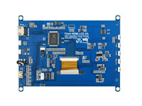 Écran tactile HDML 7 pouces, moniteur d'ordinateur LCD Waveshare, écran capacitif IPS 1024x600, prend en charge Raspberry Pi/Jetson Nano/Win10 E772