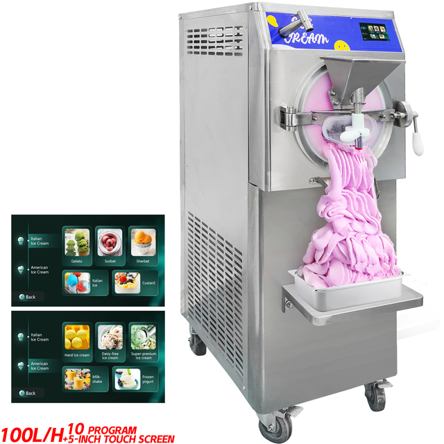 High Efficiency Energy Saving Fast Freezing Commercial Frozen Food Processing Machinery Batch Freezer