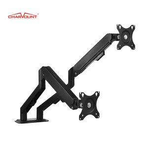 Charmount Rotation Gas Spring LCD Monitor Arms Stand Mount Dual Monitor Stand Monitor Mount Bracket