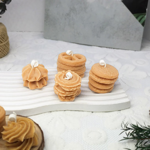 Juego de Velas Aromáticas con Forma de Galleta Personalizadas 2026, Regalo con Aroma a Vainilla, Chocolate o Flores - Product Image 5