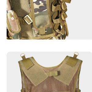 Équipement d'aventure en plein air, gilet tactique camouflage, gilet d'aventure amphibie en milieu sauvage, gilet multifonctionnel CS - Product Image 4