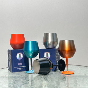 Regali di San Valentino 2026: Bicchiere da Vino in Acciaio Inox da 14oz dal Design Creativo, Tumbler Isolato per Champagne con Parti Rimovibili - Product Image 6
