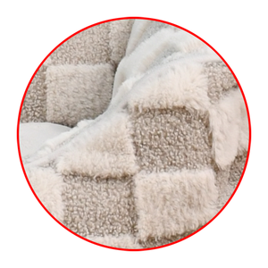 Patrón de rayas Extraíble Lavable Estera gruesa para mascotas Perrera grande para perros Invierno Cálido Perrera para gatos Cama para perros Forma cuadrada Cartón embalado - Product Image 5
