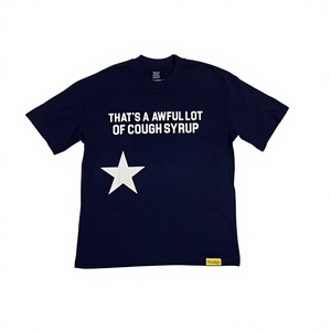 เสื้อยืดผู้ชาย 240 กรัม ผ้าฝ้าย 100% ลายกราฟิกยาแก้ไอ คอกลม แขนสั้น สไตล์ลำลอง สตรีทแวร์ - Product Image 3