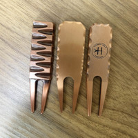 Outil multifonction à pointe unique, outil de réparation de divots de golf, outil de réparation de marques de pitch de golf, outils de réparation de divots de golf, vente chaude