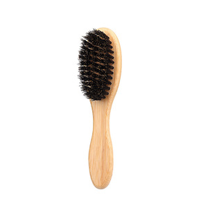 Cepillo de barba iónico clásico ergonómico, alisador de bigote de uso doméstico a la moda, diseño portátil, cerdas de dureza <span class=keywords><strong>fuerte</strong></span>, caja de <span class=keywords><strong>madera</strong></span> - Product Image 4